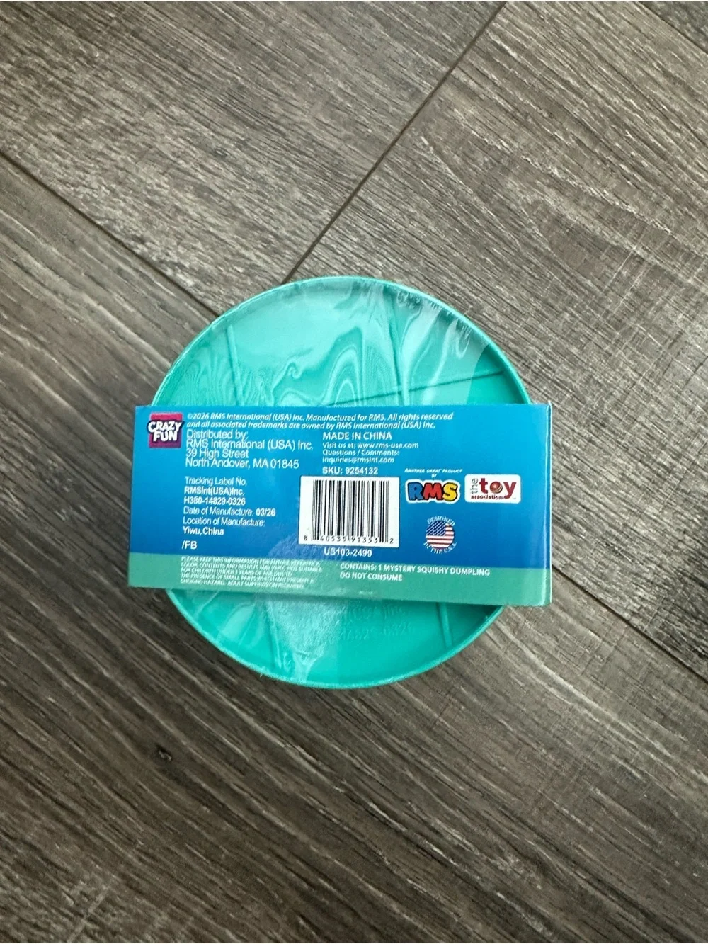 NWT’s Shark Edition mystery Dumpling Squishy Toy - Teal - Picture 11 of 11